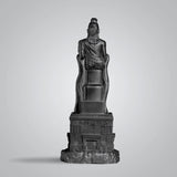 Ayyan Valluvar Full Figure 8 In  Sculpture - Matt Black