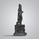 Ayyan Valluvar Full Figure 8 In  Sculpture - Matt Black