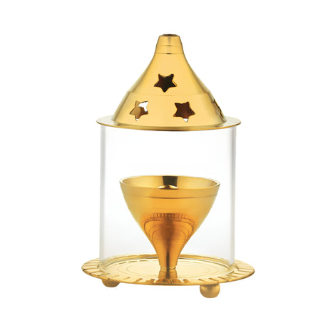BERGNER BGIN-6720 Brass Diya – Small_Front view