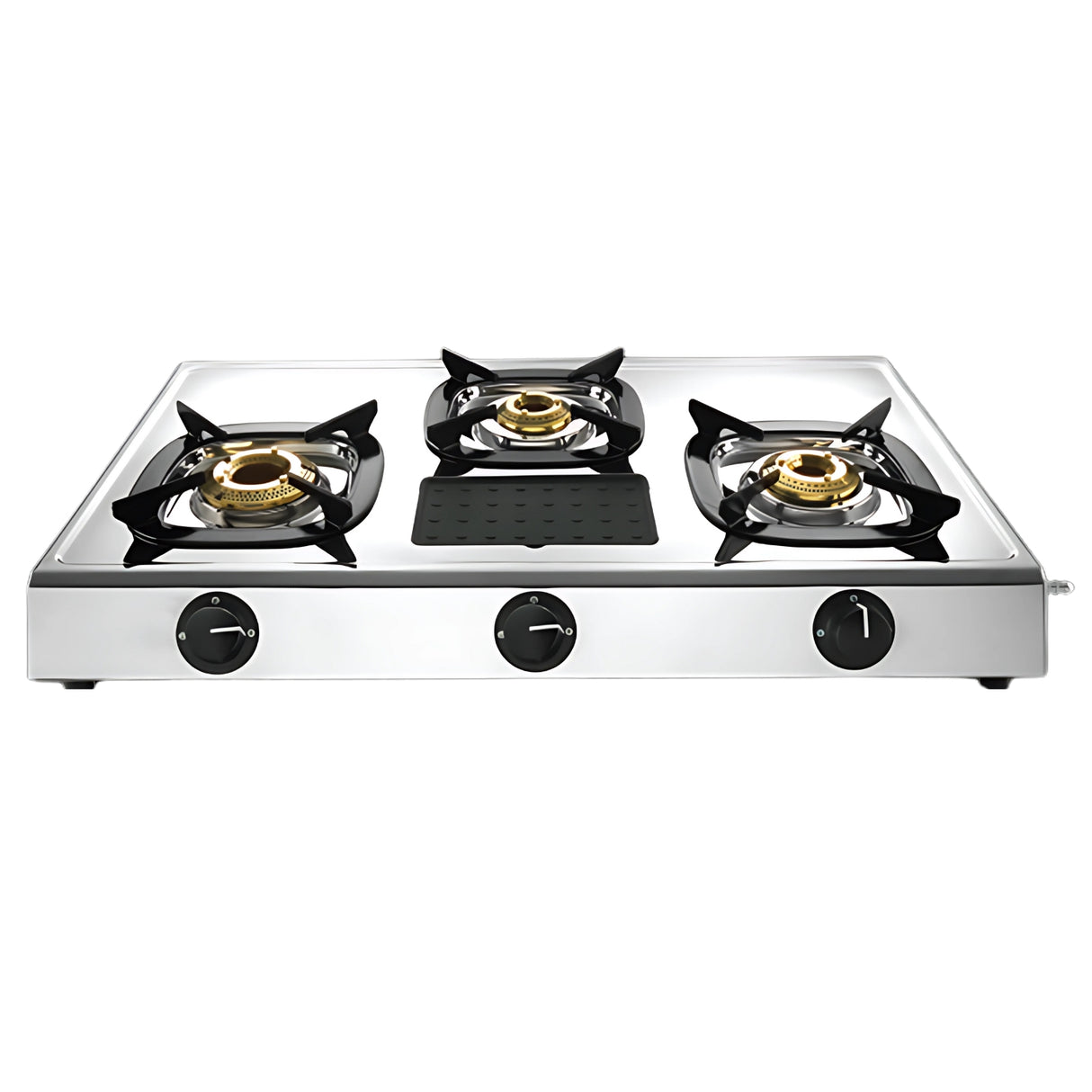 Butterfly Matchless 3Burner Gas Stove Stainless Steel -  Silver