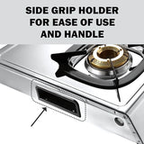 Butterfly Matchless 3Burner Gas Stove Stainless Steel -  Silver