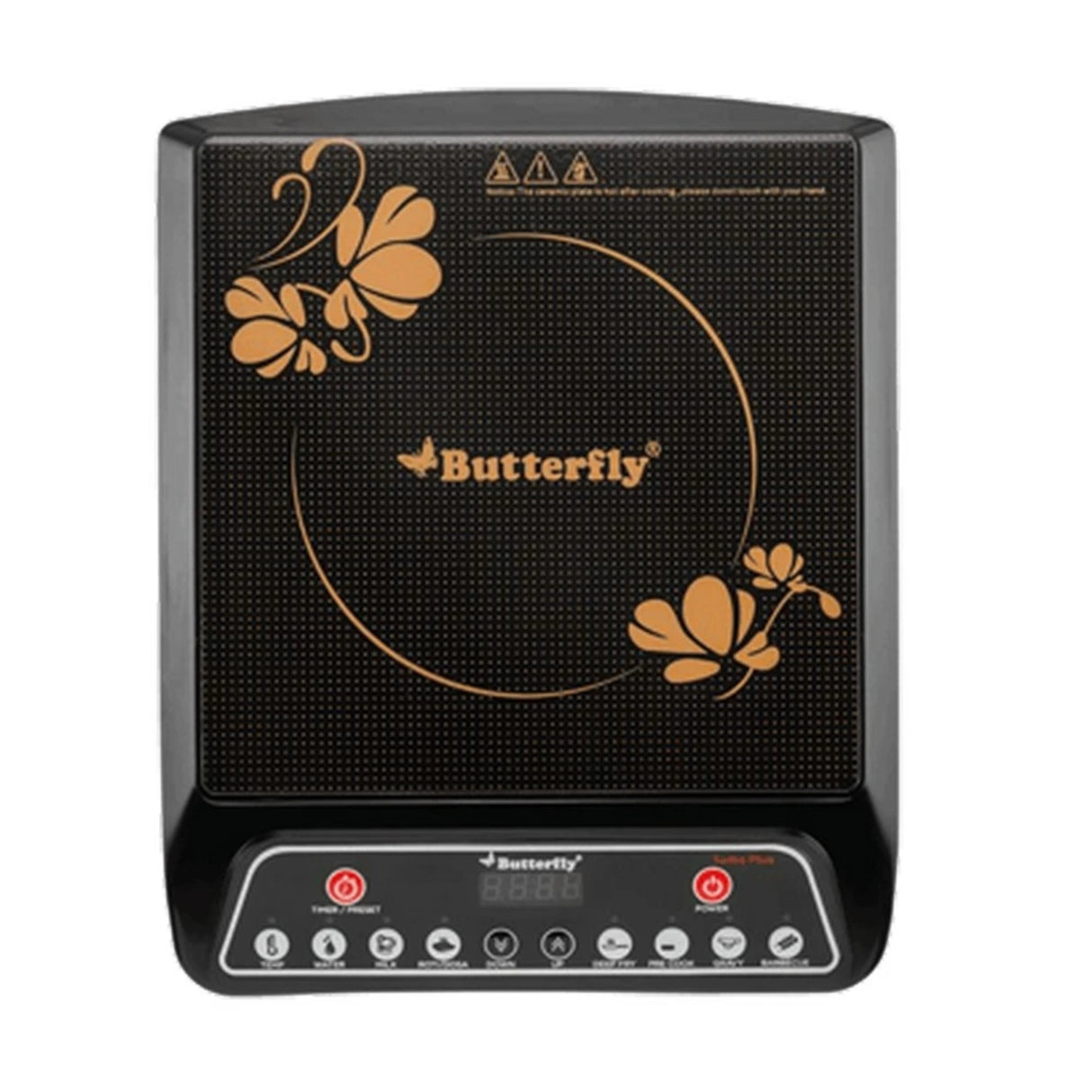 Butterfly Power Hob Turbo Plus Induction 1800 Watts - Black