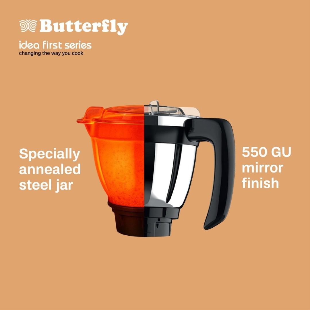 BUTTERFLY Ziera Chrome 750 W 5J Black With Chrome-M0989D000002