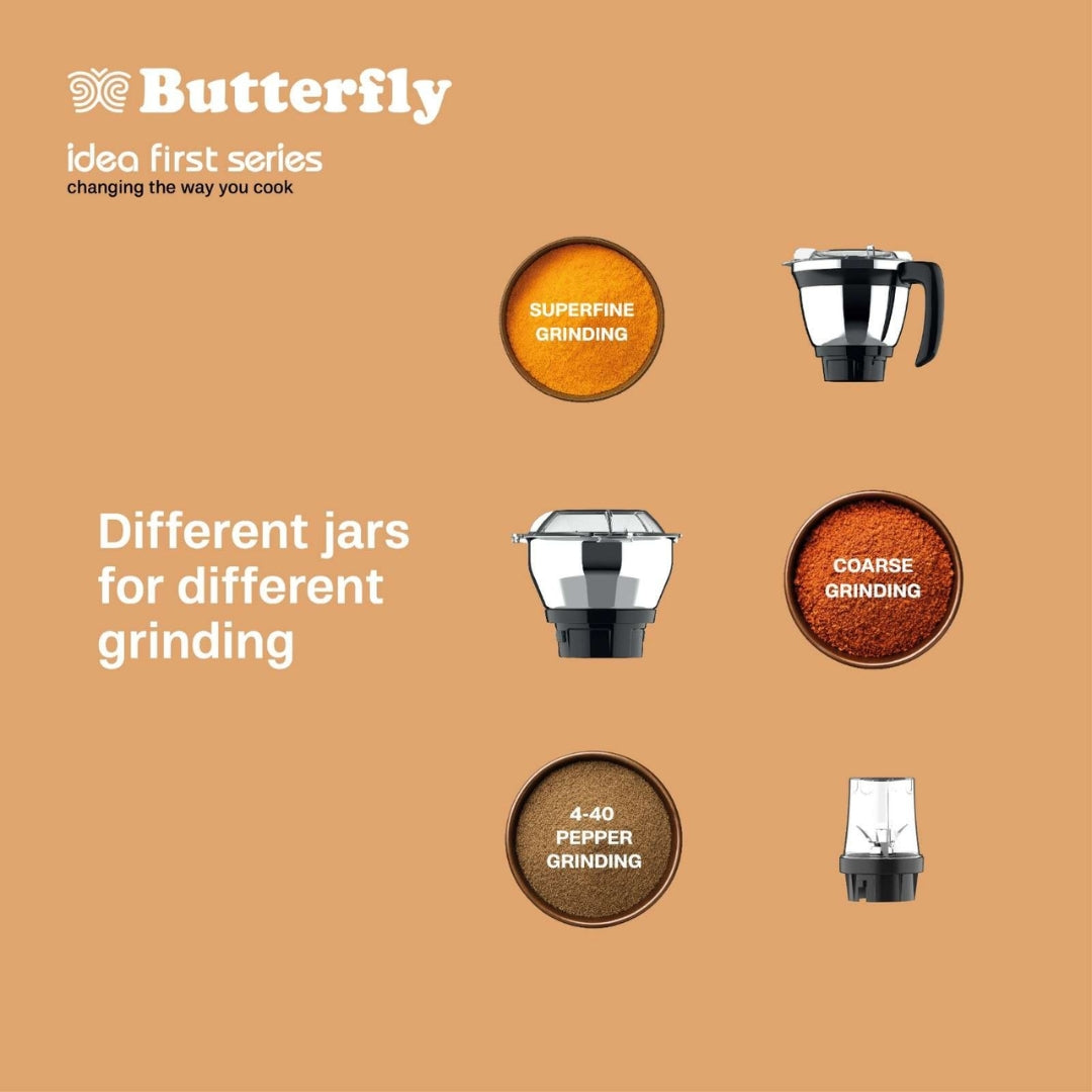 BUTTERFLY Ziera Chrome 750 W 5J Black With Chrome-M0989D000005