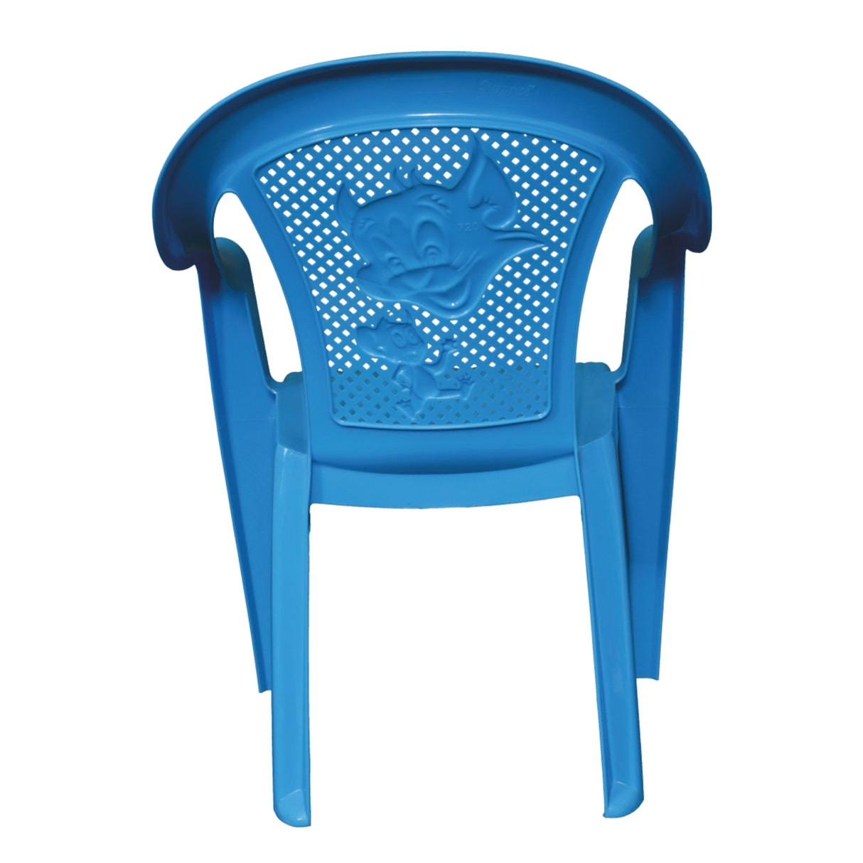 Settle Flex Arm Plastic Chair - Light Blue