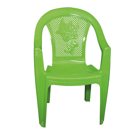 Settle Flex Arm Plastic Chair - Light Green