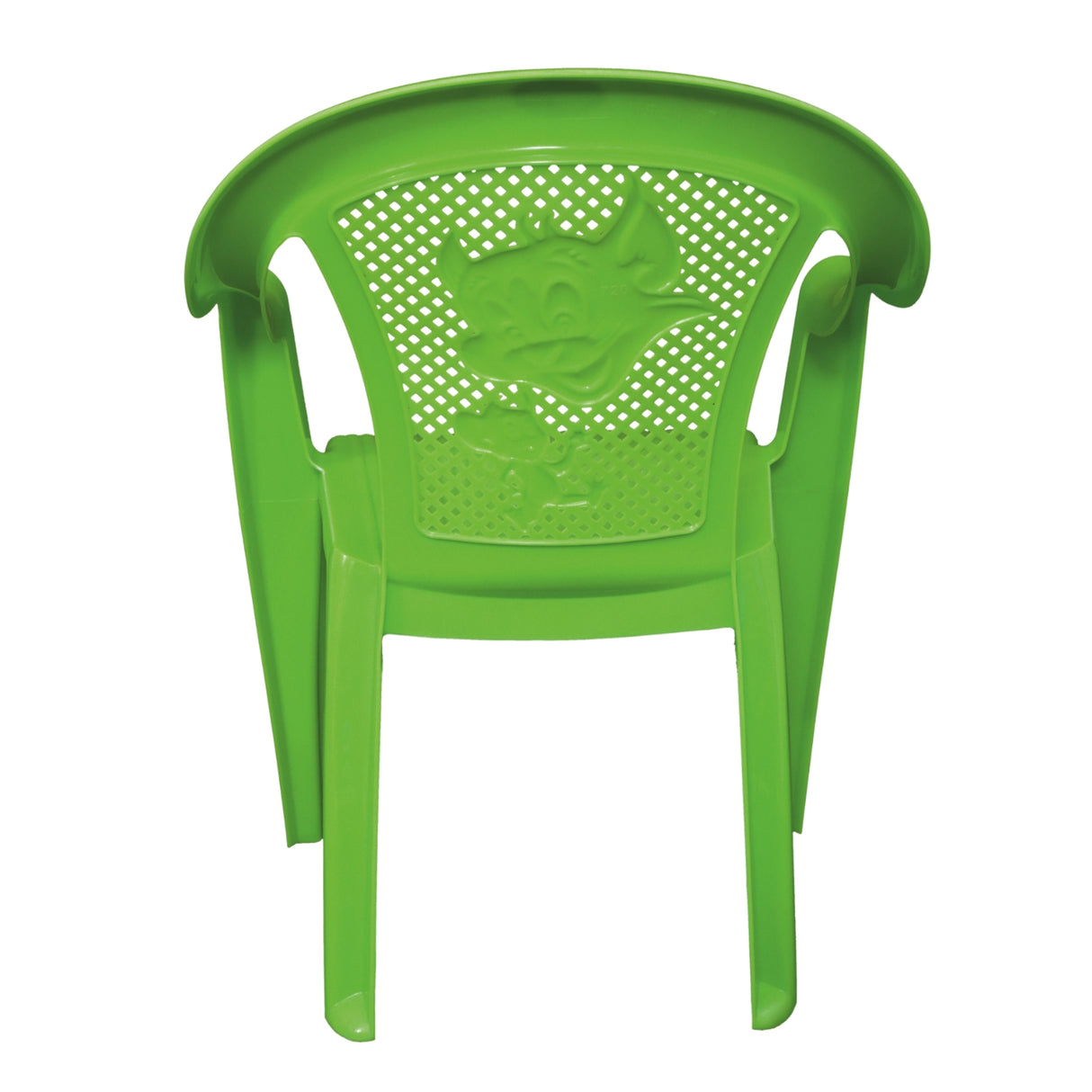 Settle Flex Arm Plastic Chair - Light Green