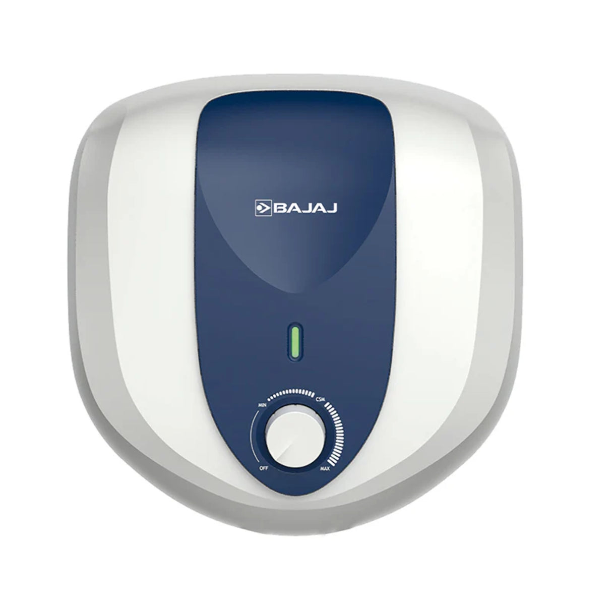 Bajaj Armor Series Pentacle Water Heater 10 L - White with Dark Blue