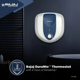 Bajaj Armor Series Pentacle Water Heater 10 L - White with Dark Blue