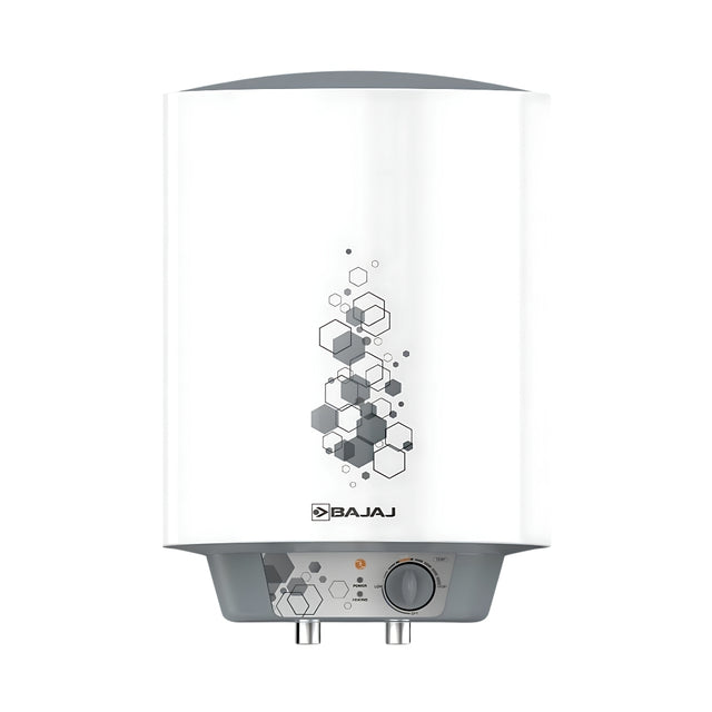 Bajaj Astor 150968 15L Storage Water Heater – White and Gray_Front View