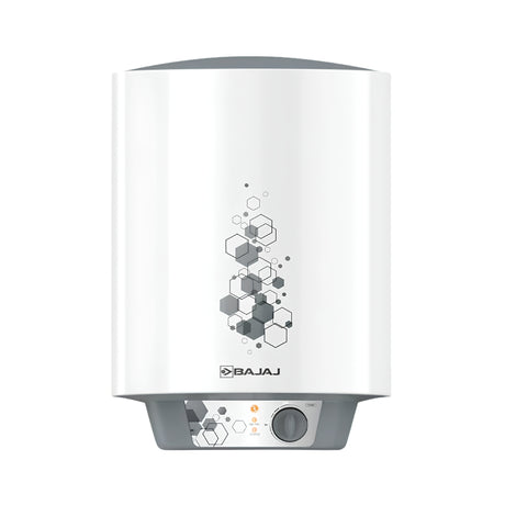 Bajaj Astor Water Heater 10L - White and Gray_Front View