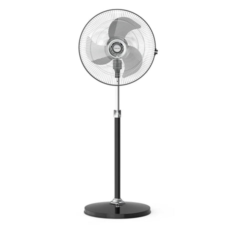 Bajaj Hurricane 251347 Pedestal Fan 450 mm - Black and Chrome_1