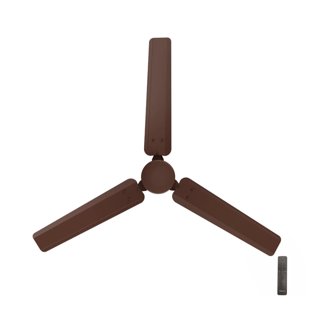 Bajaj Raftaar BLDC Ceiling Fan 1200 mm - Coal Mine Brown_Front View