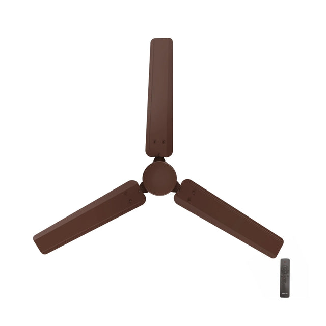 Bajaj Raftaar BLDC Ceiling Fan 1200 mm - Coal Mine Brown_Front View