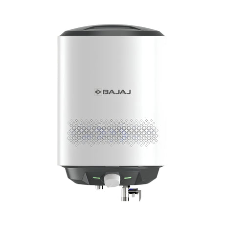 Bajaj Shield Series Immorto Water Geater 15L - White with Gray_Front View