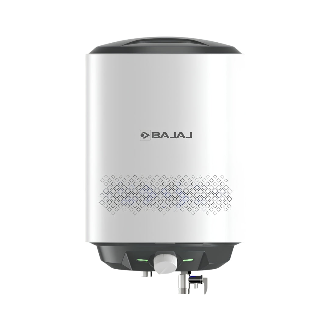 Bajaj Shield Series Immorto Water Heater 10 L- White with Gray_Front View