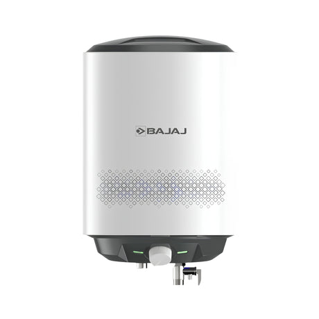 Bajaj Shield Series Immorto Water Heater 10 L- White with Gray_Front View