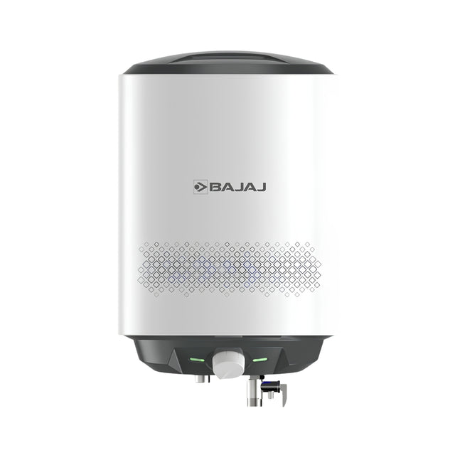 Bajaj Shield Series Immorto Water Heater 10 L- White with Gray_Front View