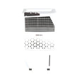Bajaj Skive Nios Tower Air Cooler 36 L - White_Front View