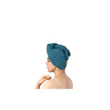 Doctor Towels Banana Double Cloth Hair Towel  - Dutch Teal
