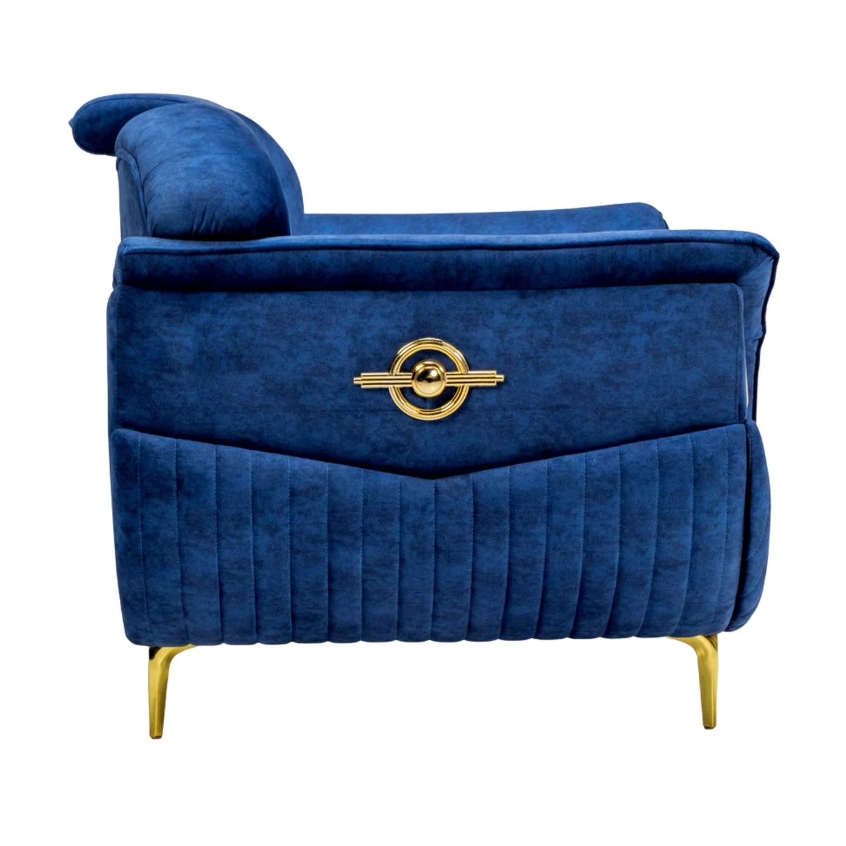 Barcelona Pro Supreme Fabric Sofa 1-Seater - Blue
