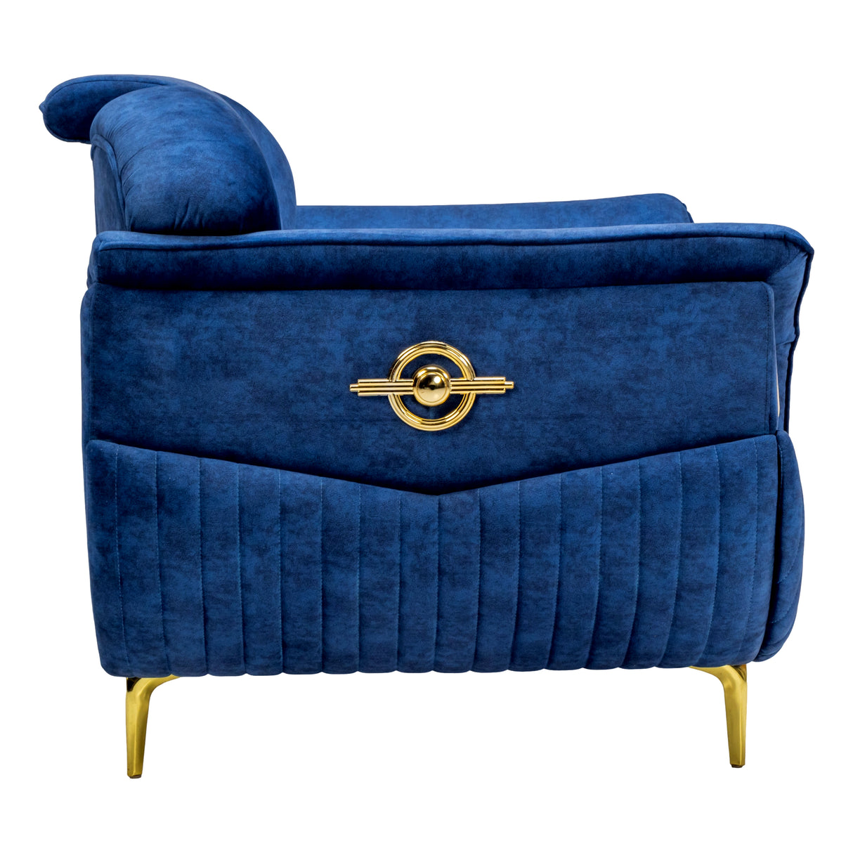 Barcelona Pro Comfort Fabric Sofa Set (3+1+1 Seater) - Blue