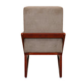 Barnet Wooden Sofa 1-Seater - Teak Finish