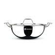 Bergner Argent Triply Stainless Steel Deep Kadai with Lid 20 cm \ 2.3 L_1