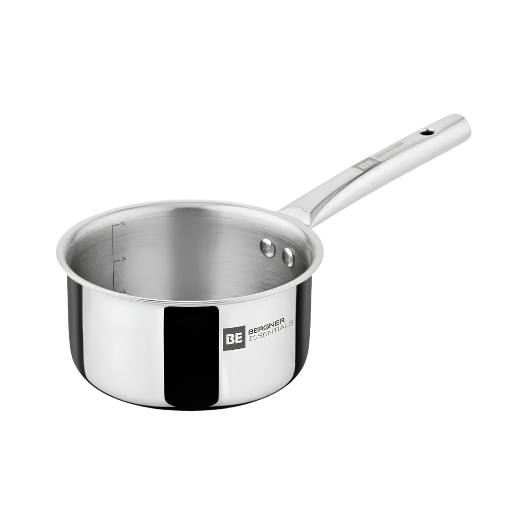 Bergner Essentials Era Triply Stainless Steel Tea Pan 20 cm \ 3 L