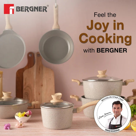 Bergner Naturally Ceramic Fry Pan 20 cm - Grey_2