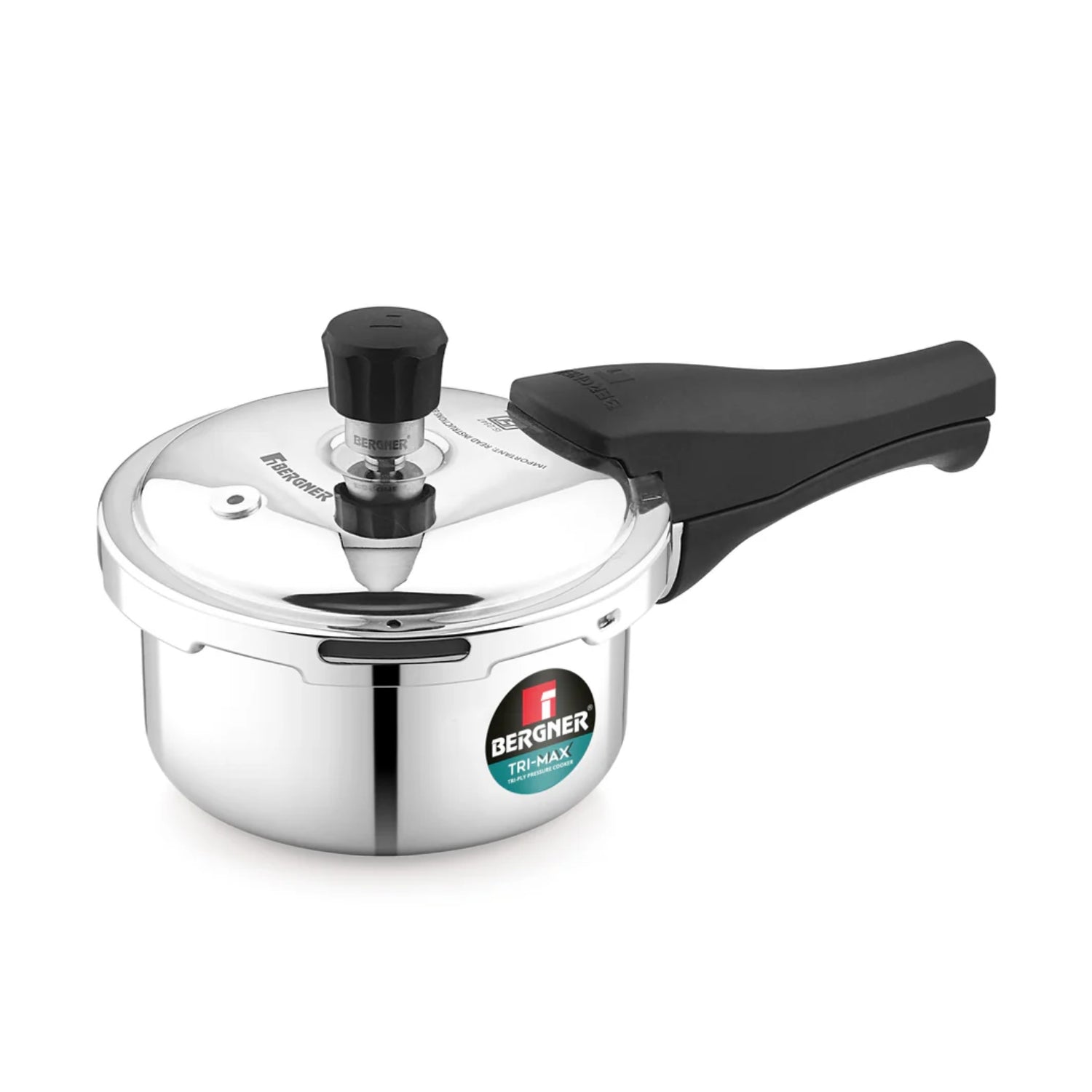 Bergner Trimax Junior Triply Stainless Steel Mini Pressure Cooker 1 L_1