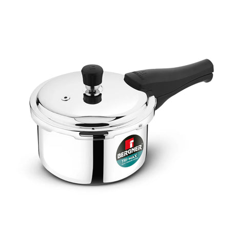 Bergner Trimax Triply Stainless Steel Pressure Cooker 1.5 L_1