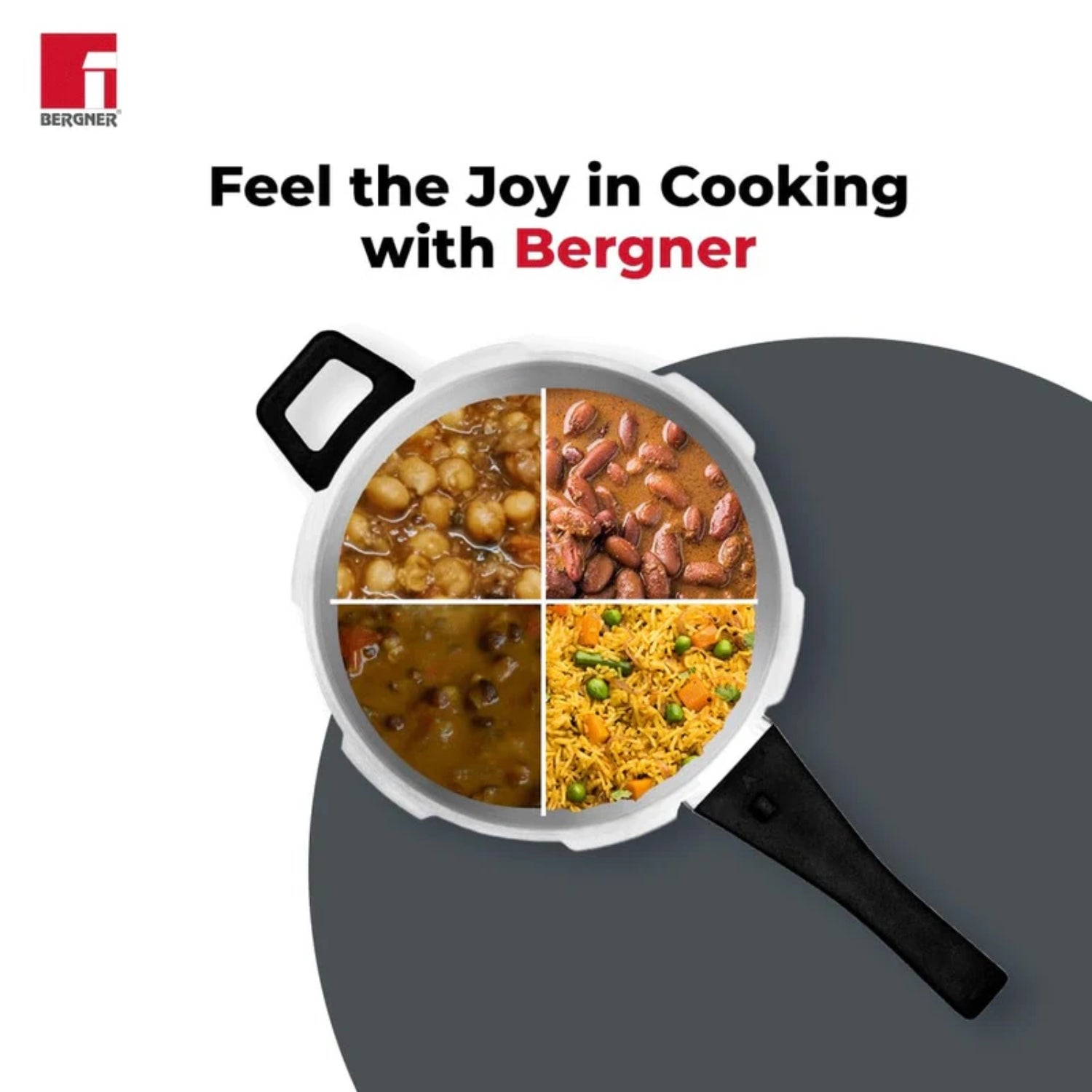 Bergner Trimax Triply Stainless Steel Pressure Cooker 3 L_7