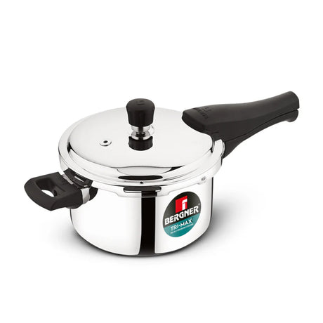 Bergner Trimax Triply Stainless Steel Pressure Cooker 5 L_1