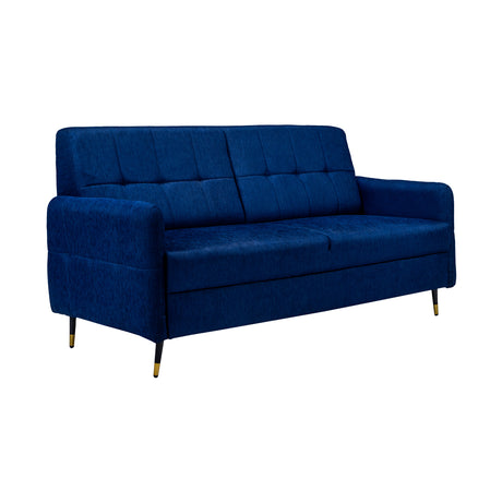 Berlin Contemporary Short Rise Fabric Sofa Set (3+1+1-Seater) - Blue_2