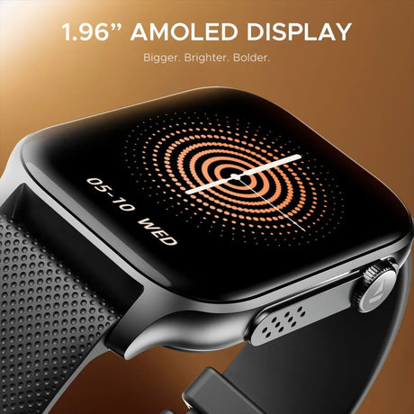 Boat Ultima Ember with AMOLED Display Bluetooth Calling - Bold Black