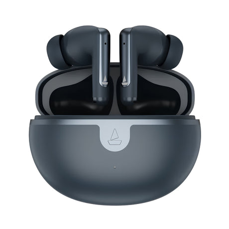 Boat Airdopes 161 ANC True Wireless Earbuds - Elite Blue_FrontView