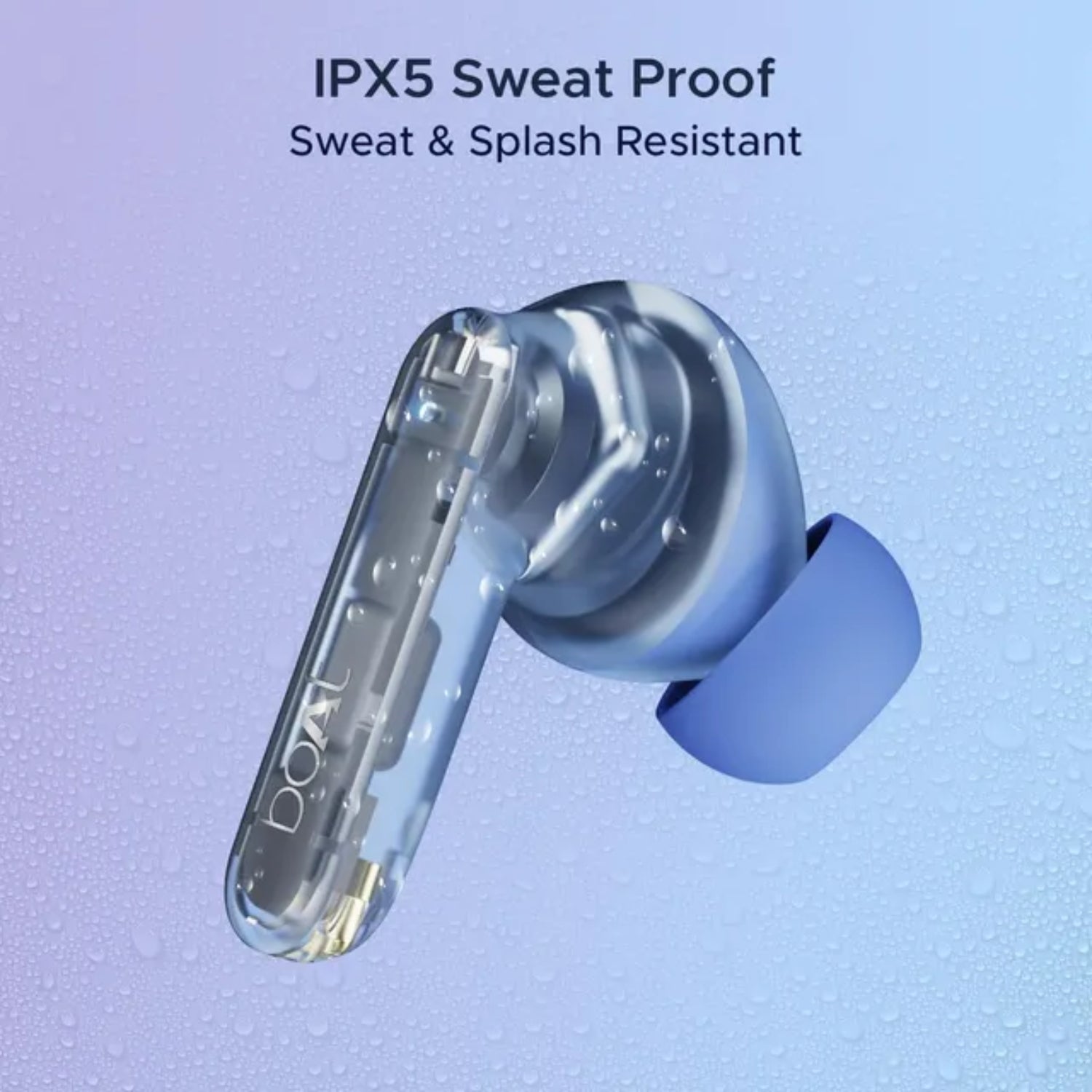 Boat Airdopes 191 ANC True Wireless Earbuds - Pellucid Blue_6