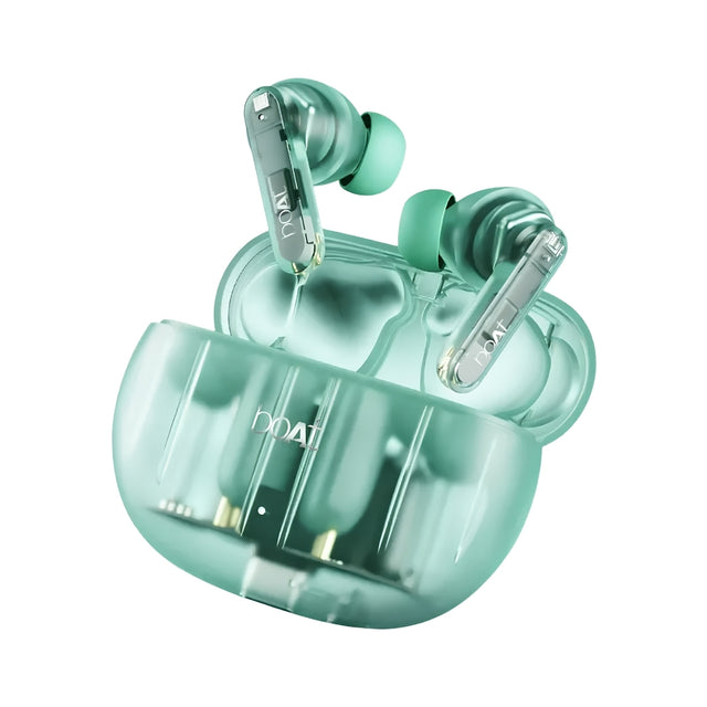 Boat Airdopes 191 ANC True Wireless Earbuds - Pellucid Green