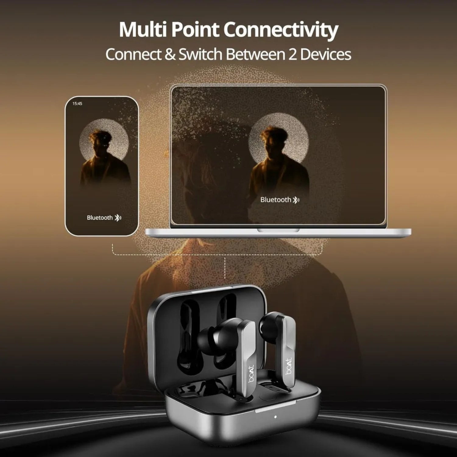 Boat Airdopes 800 True Wireless Earbuds - Interstellar Black_7