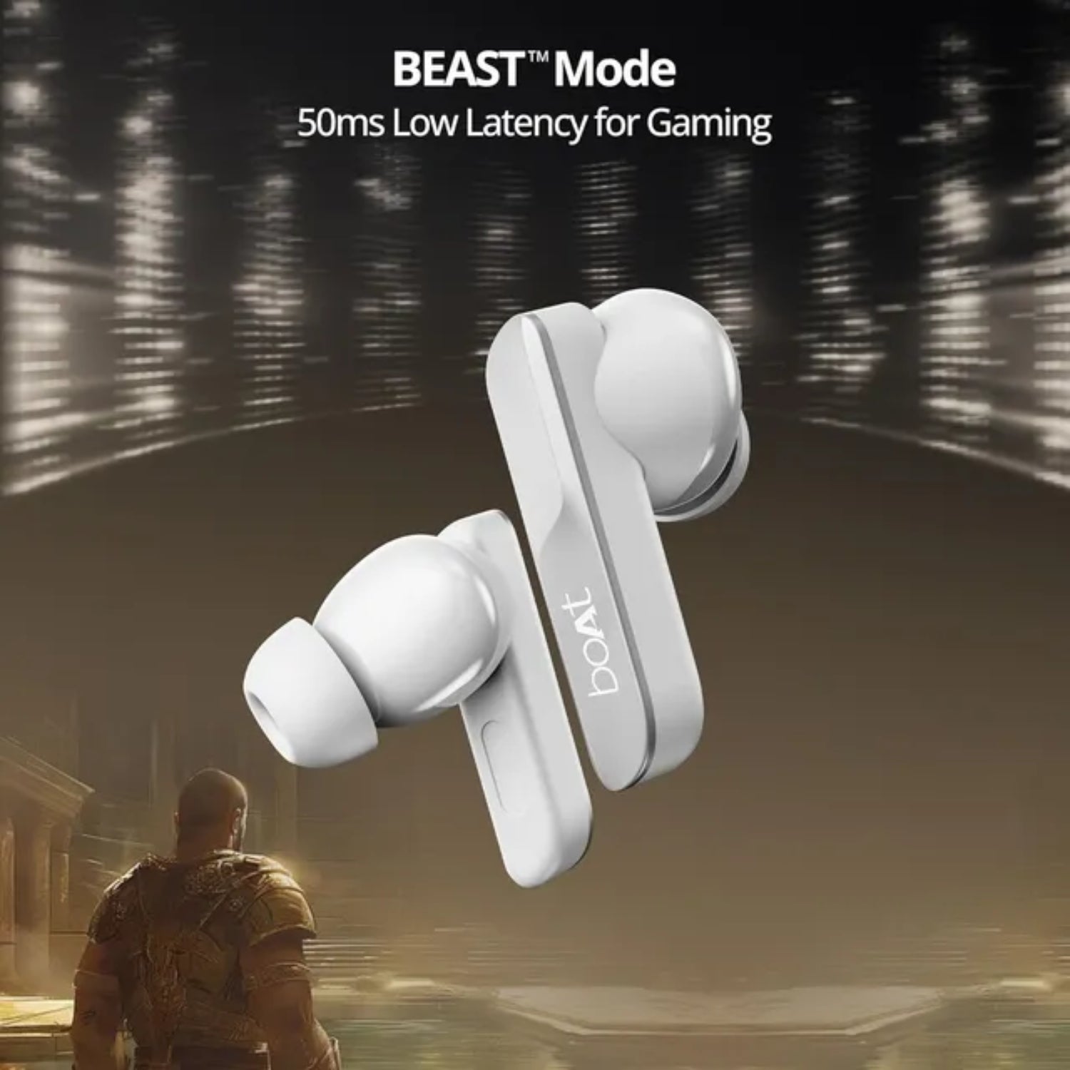 Boat Airdopes 800 True Wireless Earbuds - Interstellar White_3
