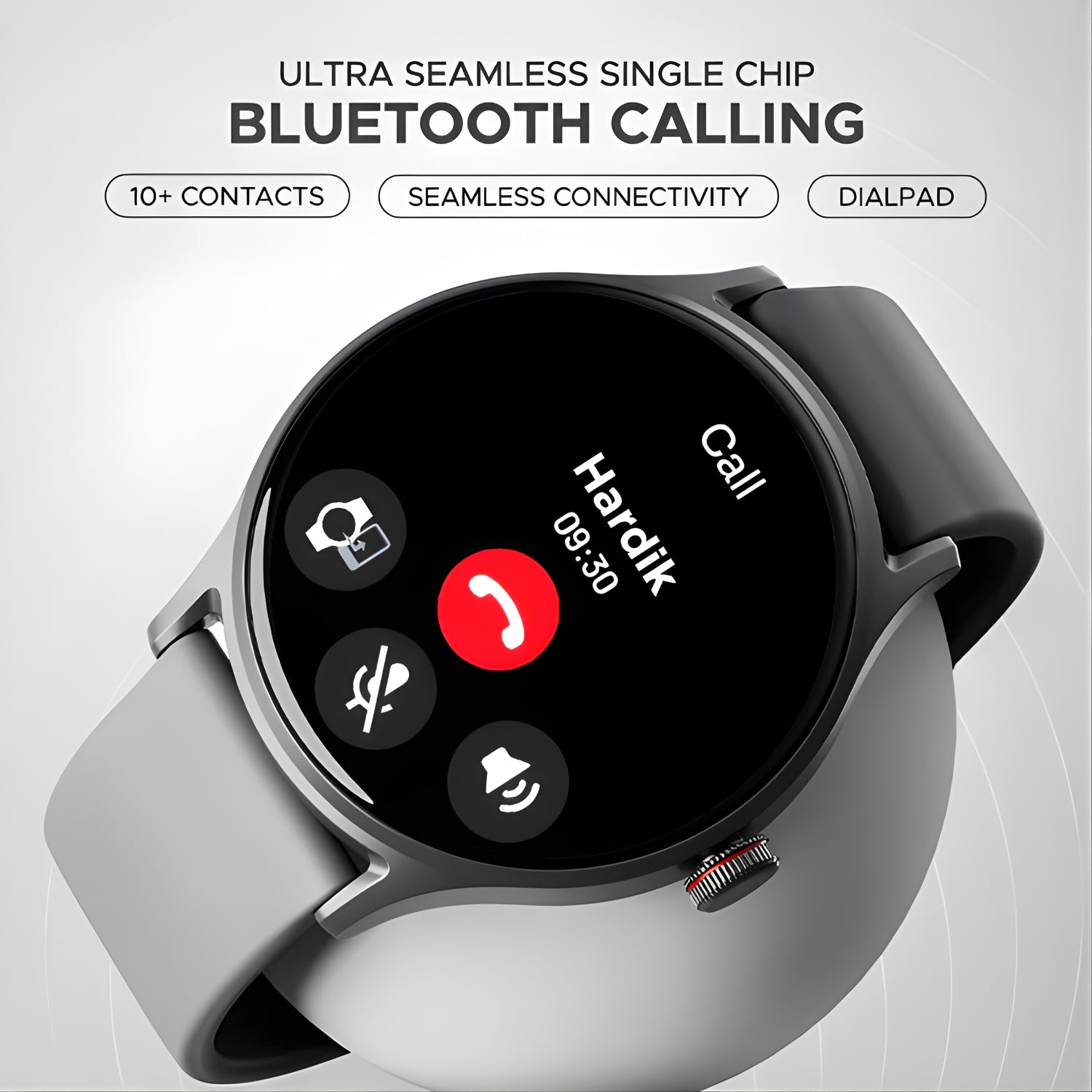 Boat Lunar Vista with HD Display Bluetooth Calling - Cool Grey_4