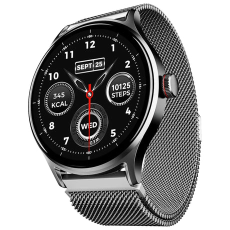 Boat Lunar Vista with HD Display Bluetooth Calling - Metal Silver_1