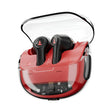 Boat Nirvana Crystl True Wireless Earbuds - Blazing Red_FrontView