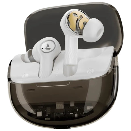 Boat Nirvana Crystl True Wireless Earbuds - White Lustre_2