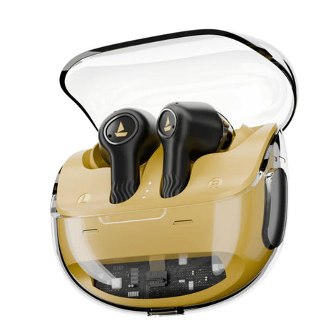 Boat Nirvana Crystl True Wireless Earbuds - Yellow Pop_1
