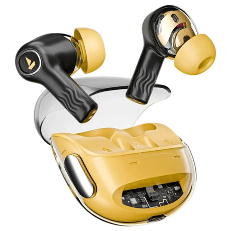 Boat Nirvana Crystl True Wireless Earbuds - Yellow Pop_2