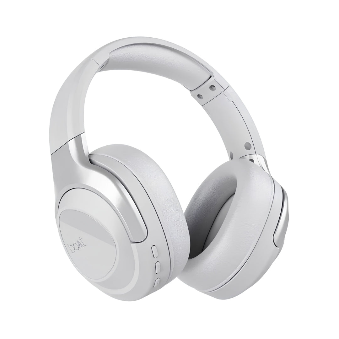Boat Nirvana Eutopia Wireless Bluetooth Headphone - Primia White_FrontView