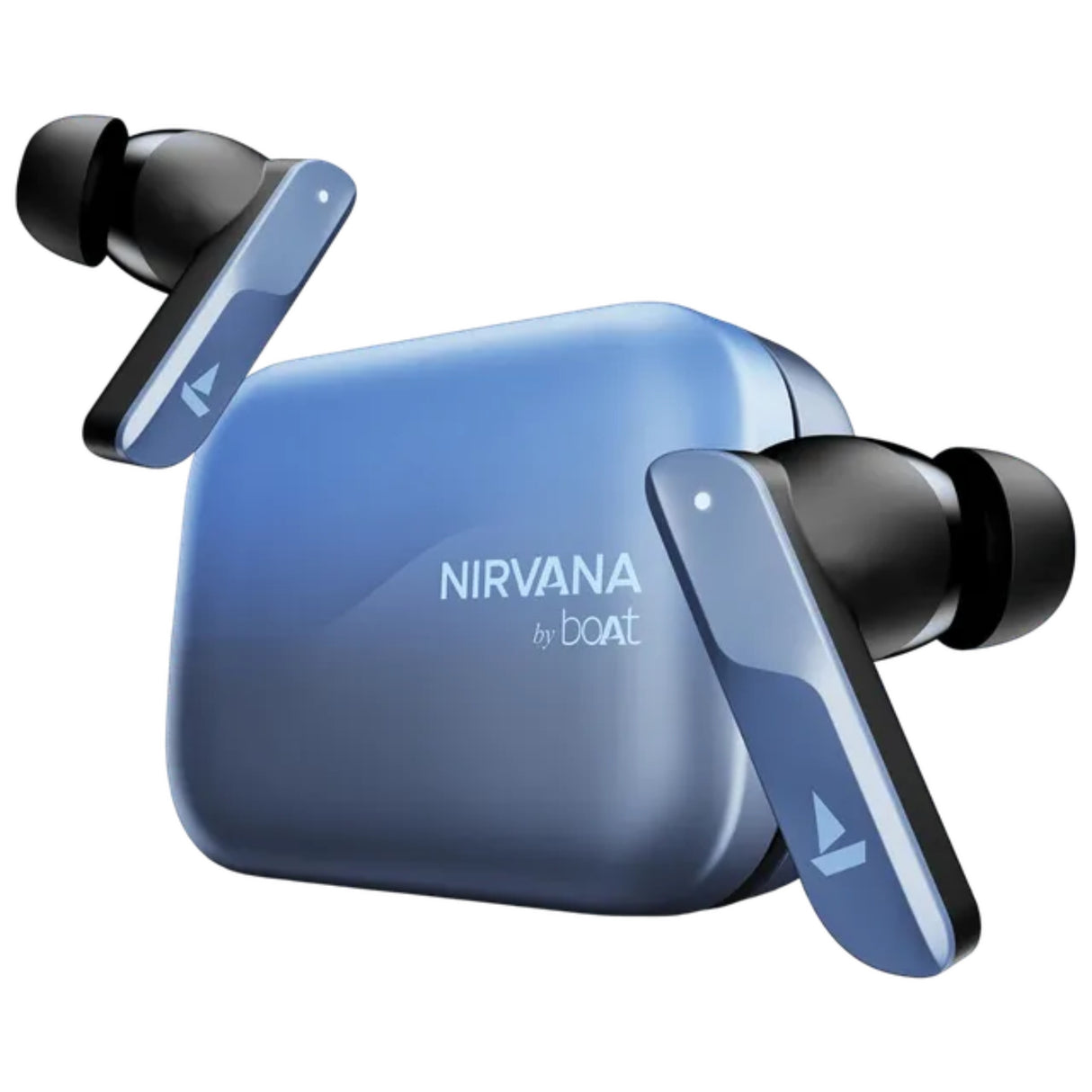 Boat Nirvana X True Wireless Earbuds - Mist Blue_1