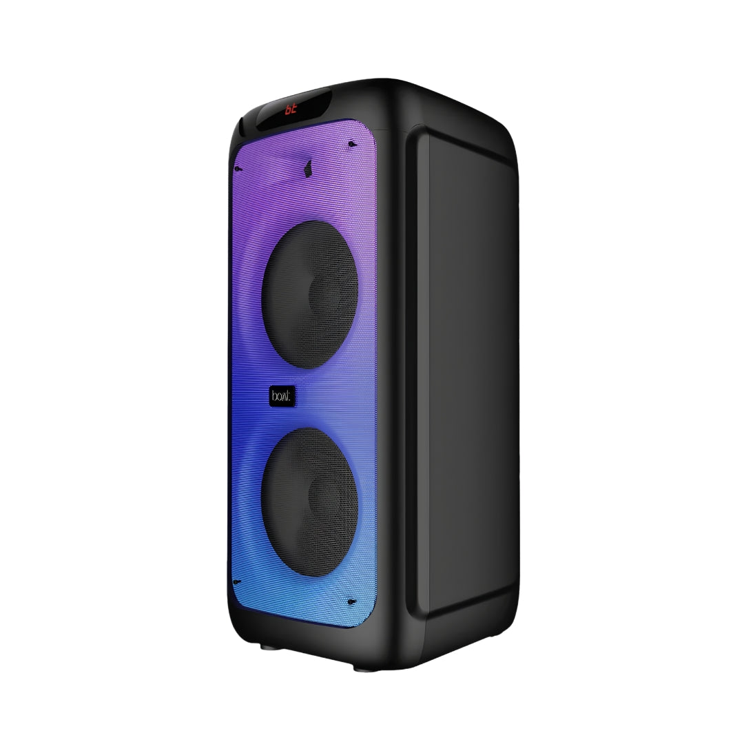 Boat Partypal 400 Bluetooth Party Speaker 160W - Black_FrontView